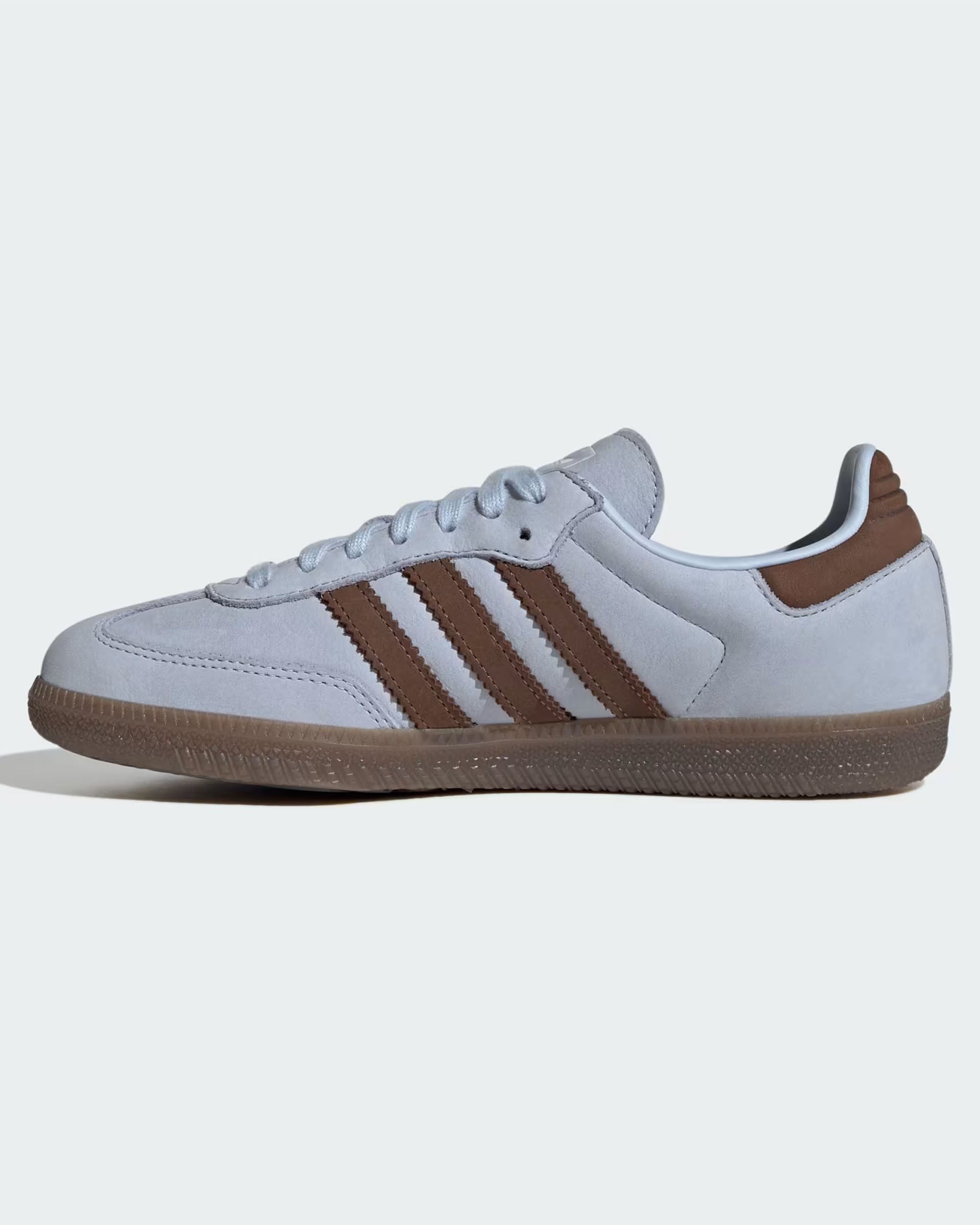 Adidas Women's Samba OG Shoes - Crystal Sky/Earth Strata/Cloud White