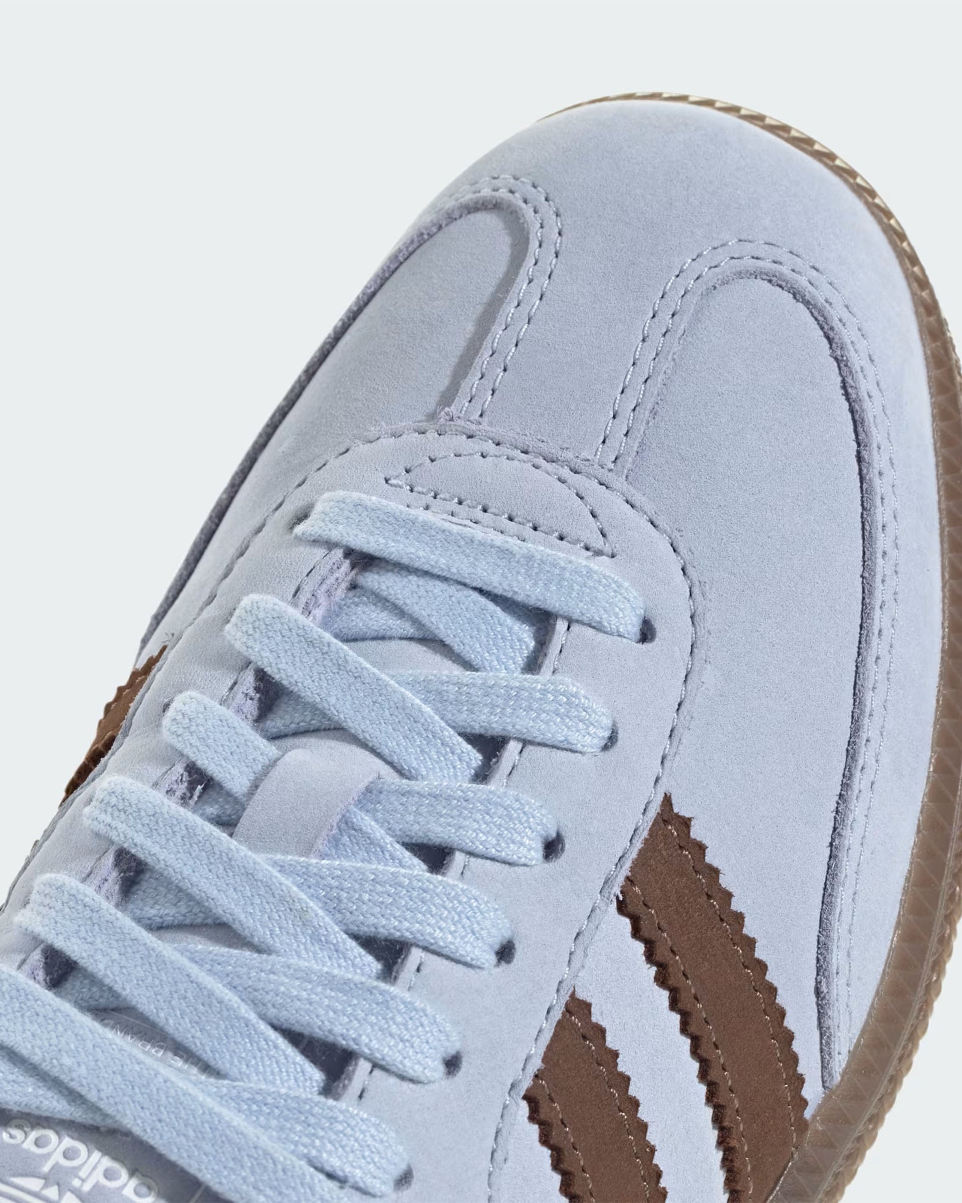 Adidas Women's Samba OG Shoes - Crystal Sky/Earth Strata/Cloud White