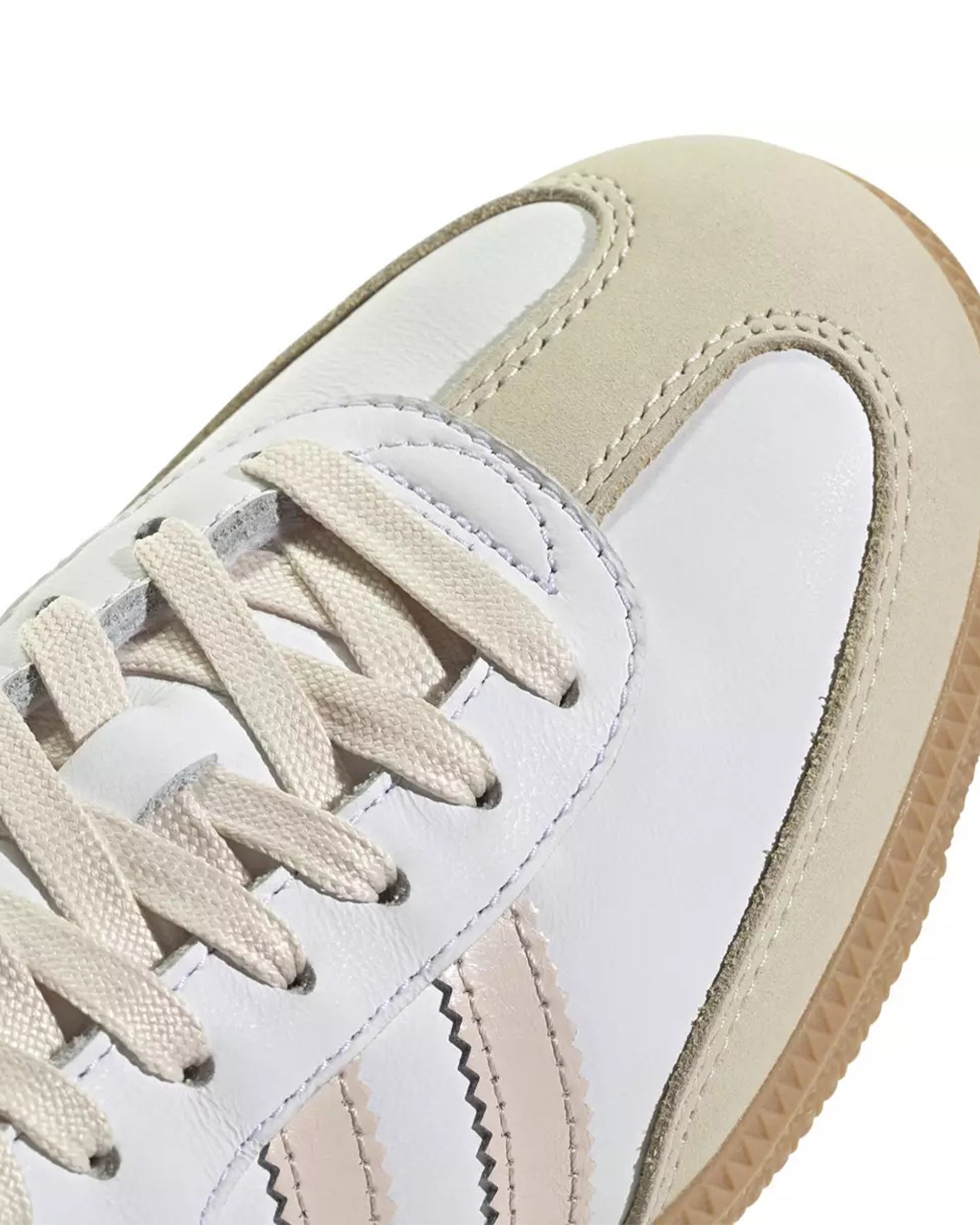 Adidas Women's Samba OG Shoes - White/Quarry