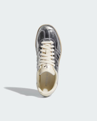 Adidas Women's Samba OG W Shoe - Silver Metallic/Silver Metallic/Gum