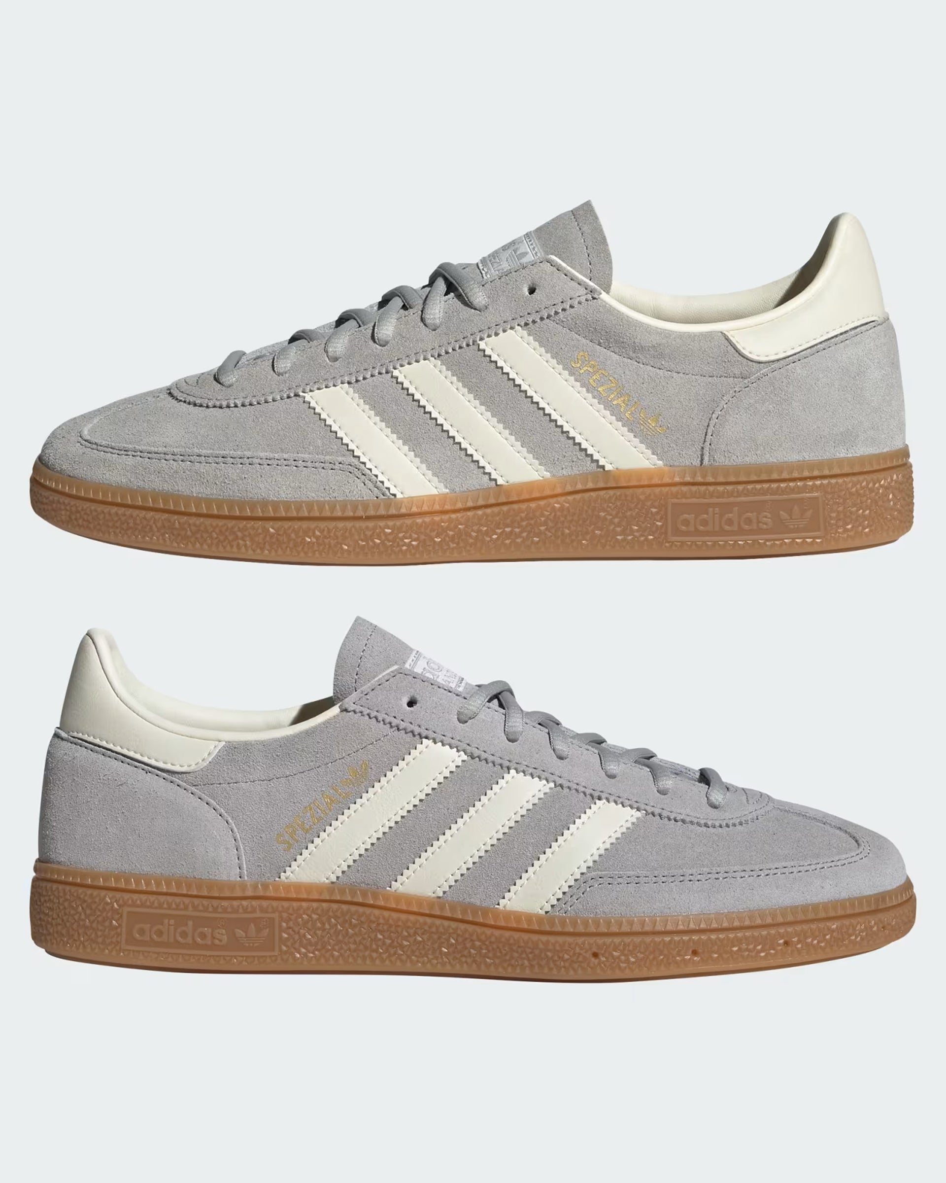 Adidas Handball Spezial Shoes - Grey Two/Cream White/Cloud White