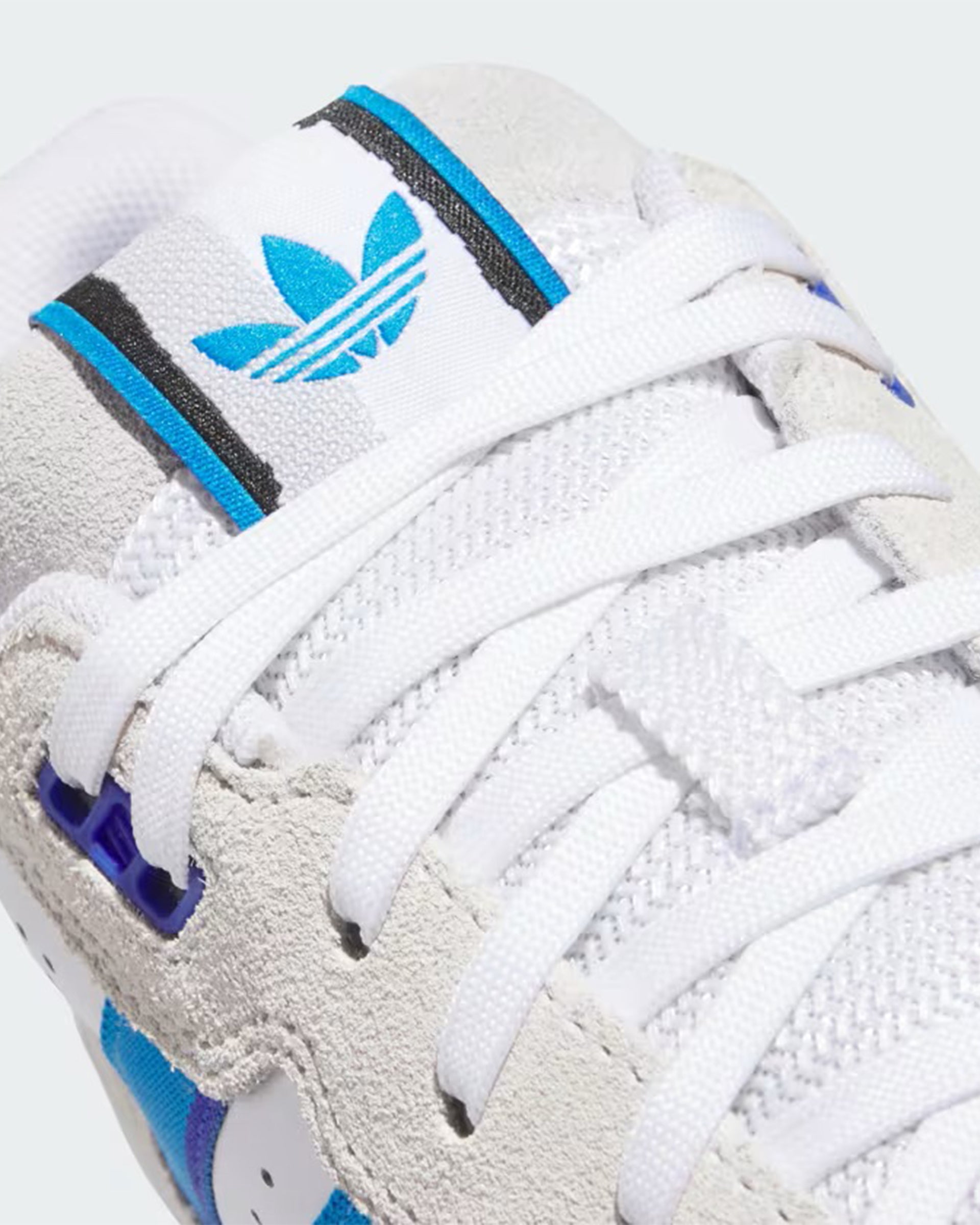 Adidas Tekkira Cup Shoes - Cloud White/Bright Blue/Lucid Blue
