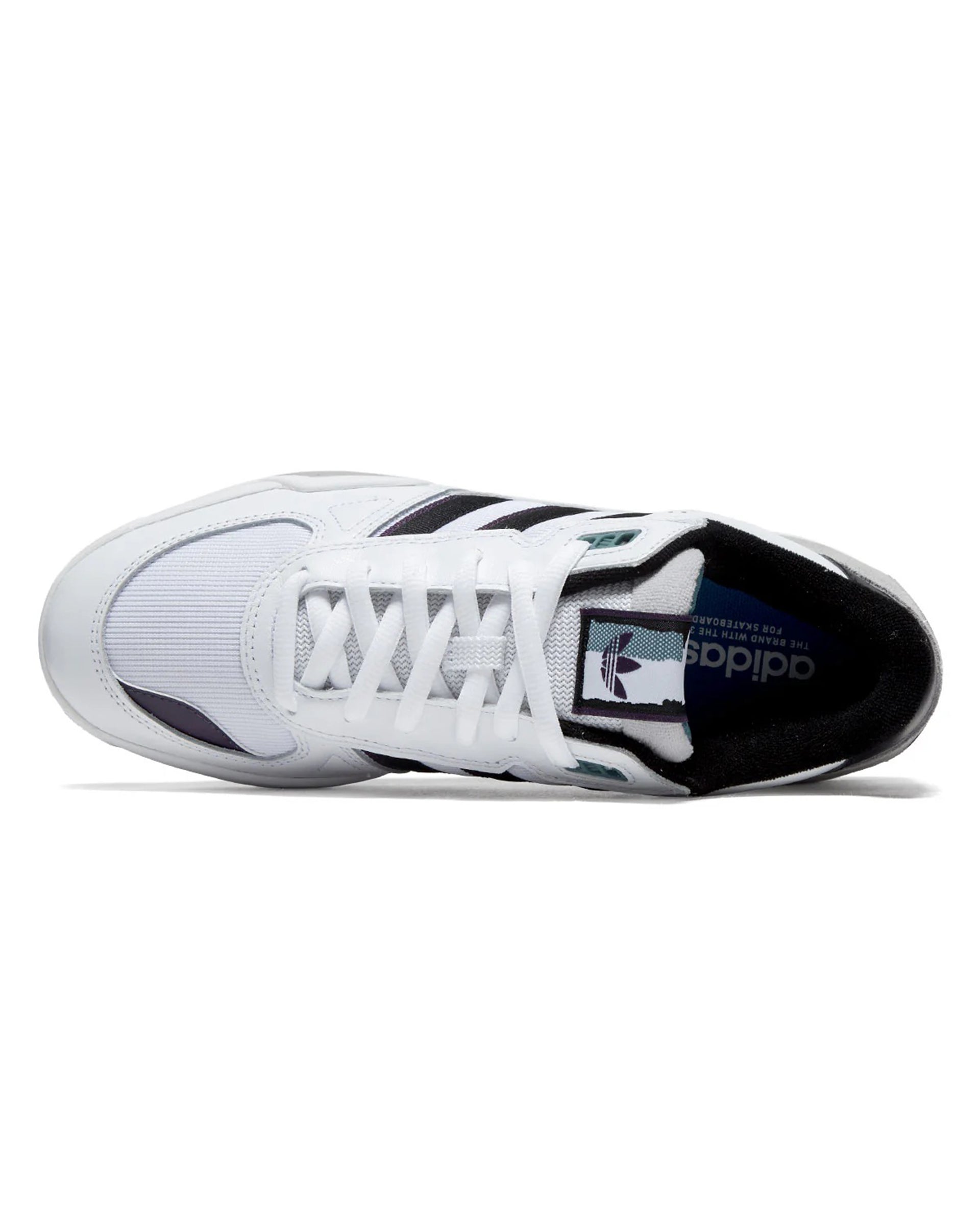 Tekkira Cup Shoes - White/Core Black/Aura Purple