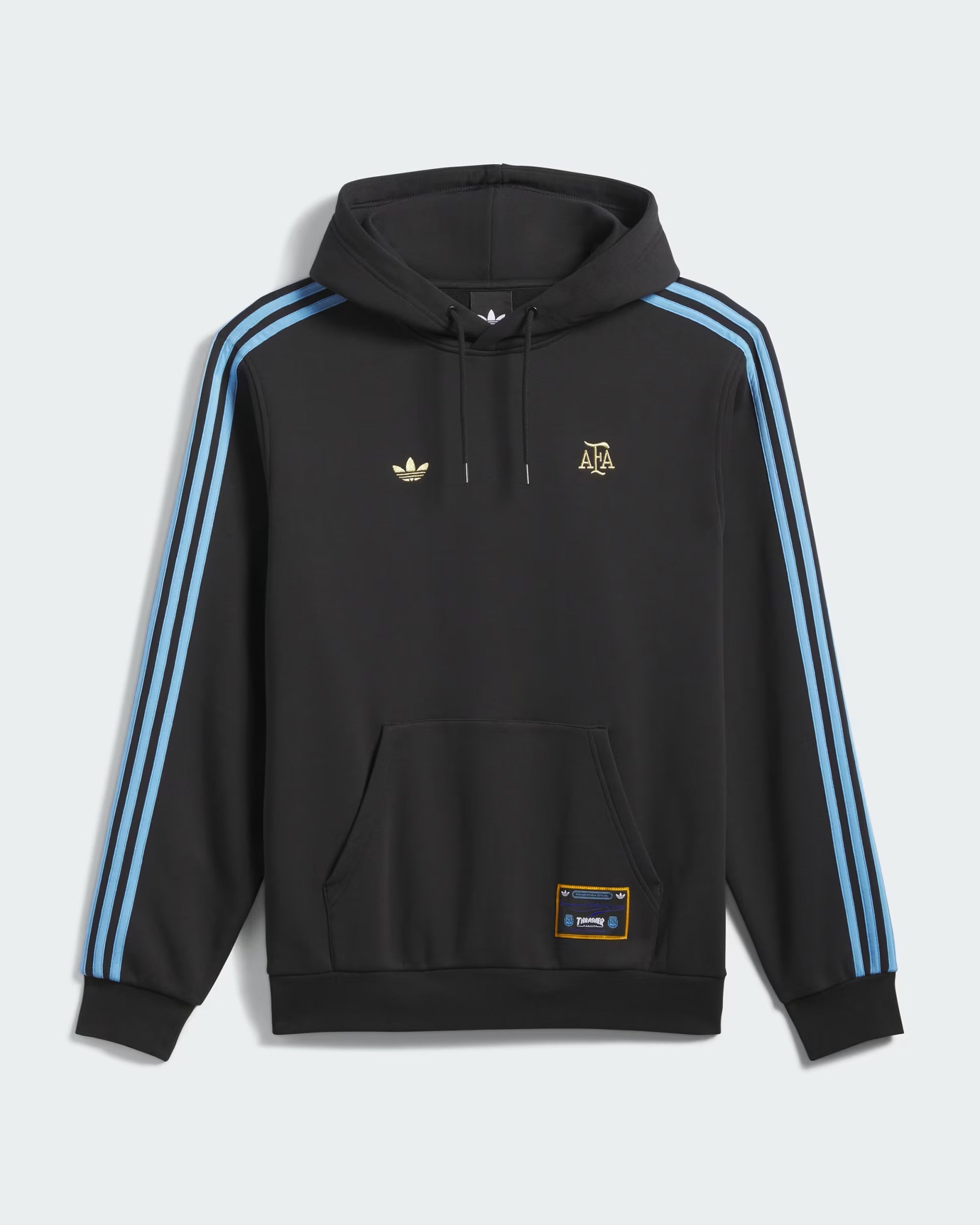 Adidas Argentina x Thrasher Pullover Hoodie - Black