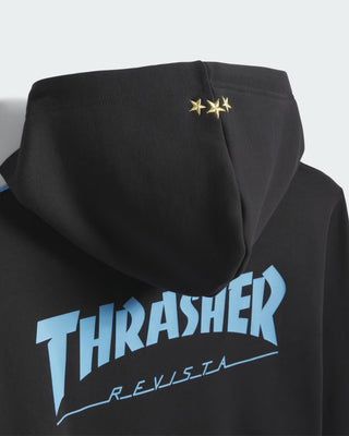Adidas Argentina x Thrasher Pullover Hoodie - Black