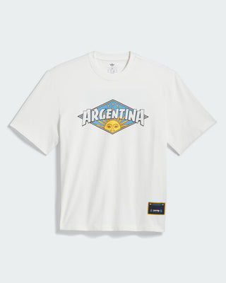 Adidas Argentina x Thrasher Short Sleeve T-Shirt - Core White