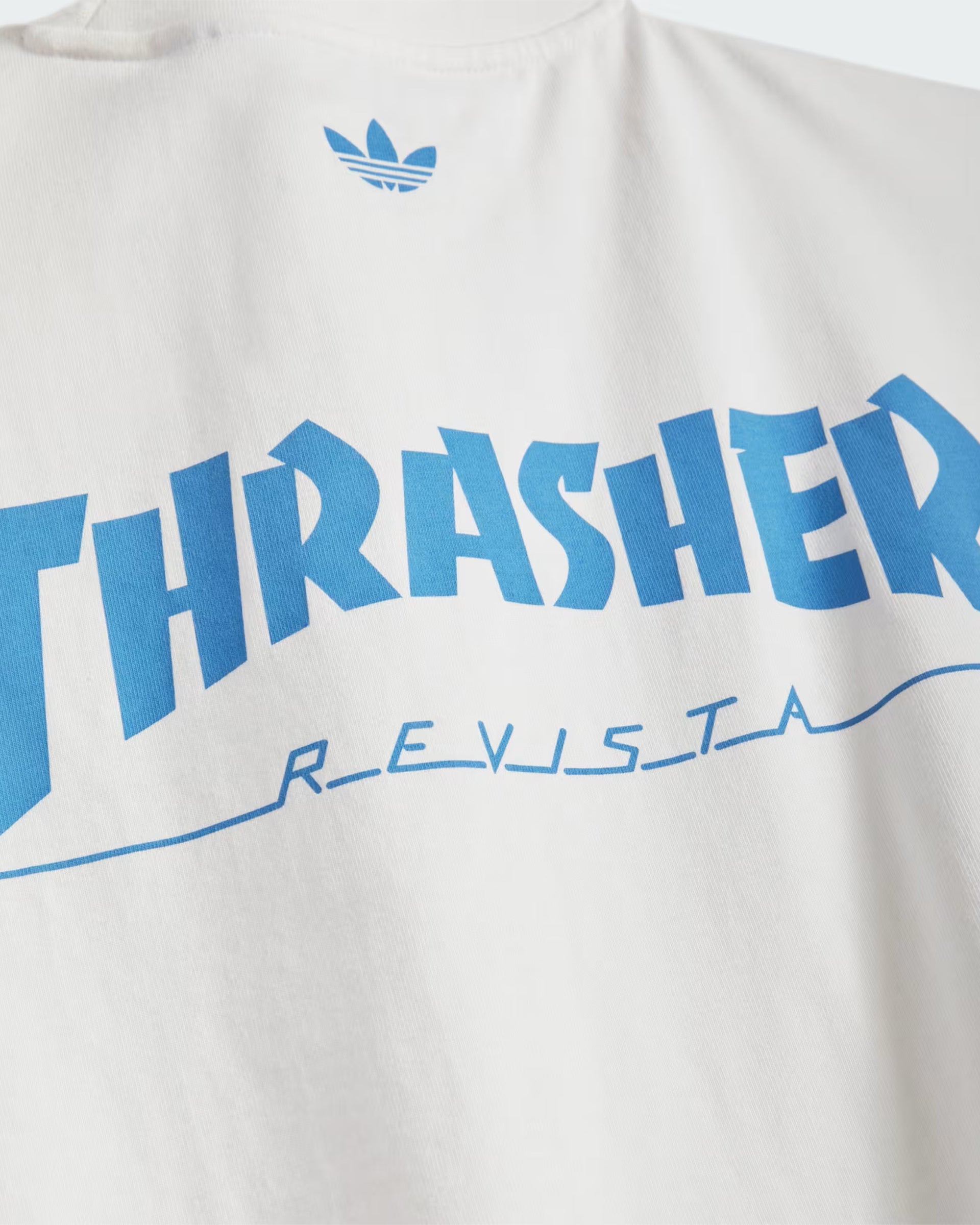 Adidas Argentina x Thrasher Short Sleeve T-Shirt - Core White