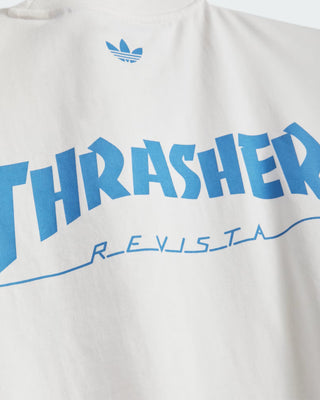 Adidas Argentina x Thrasher Short Sleeve T-Shirt - Core White