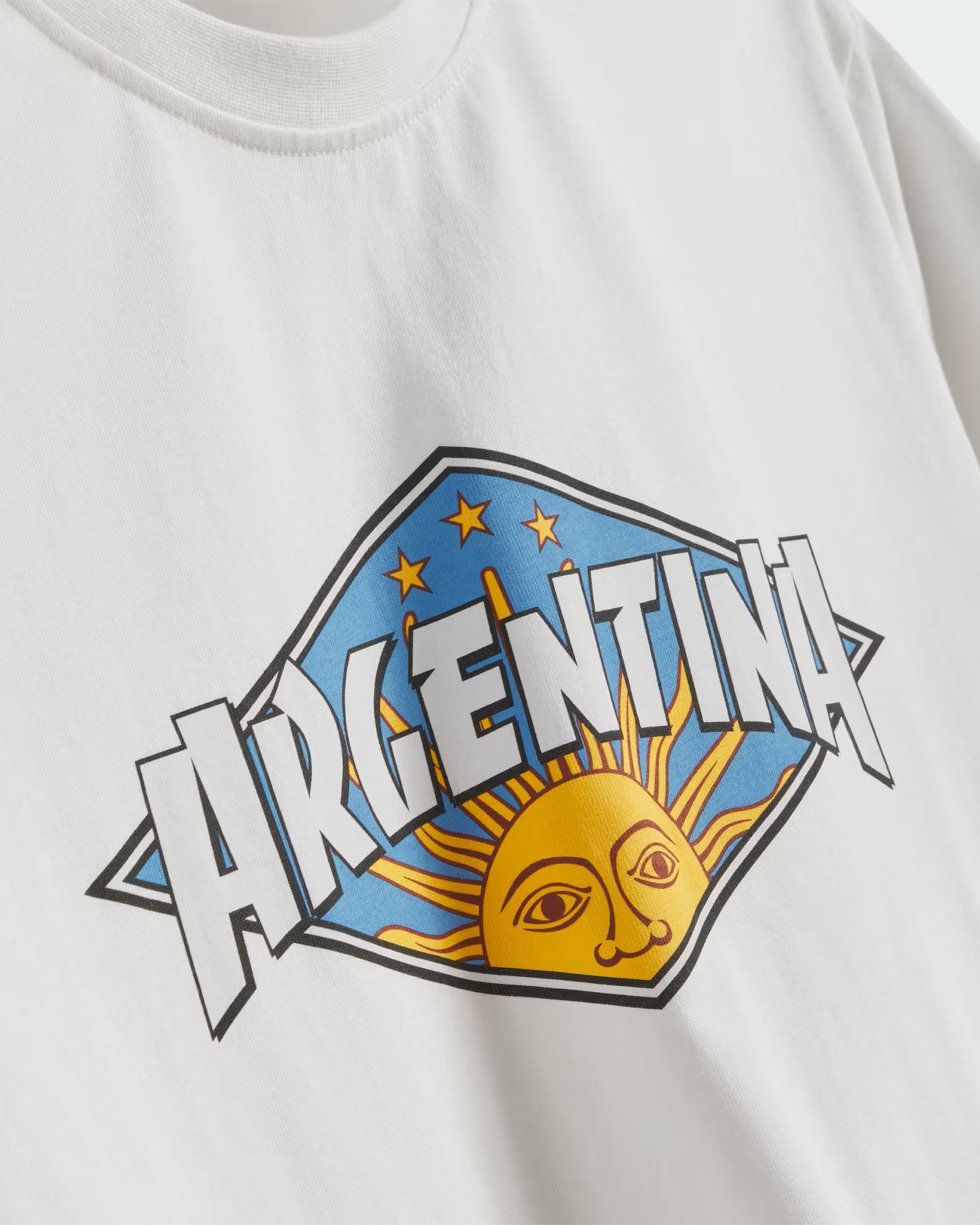 Adidas Argentina x Thrasher Short Sleeve T-Shirt - Core White