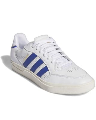 Adidas Tyshawn Low Shoes - Cloud White/Royal Blue/Chalk White