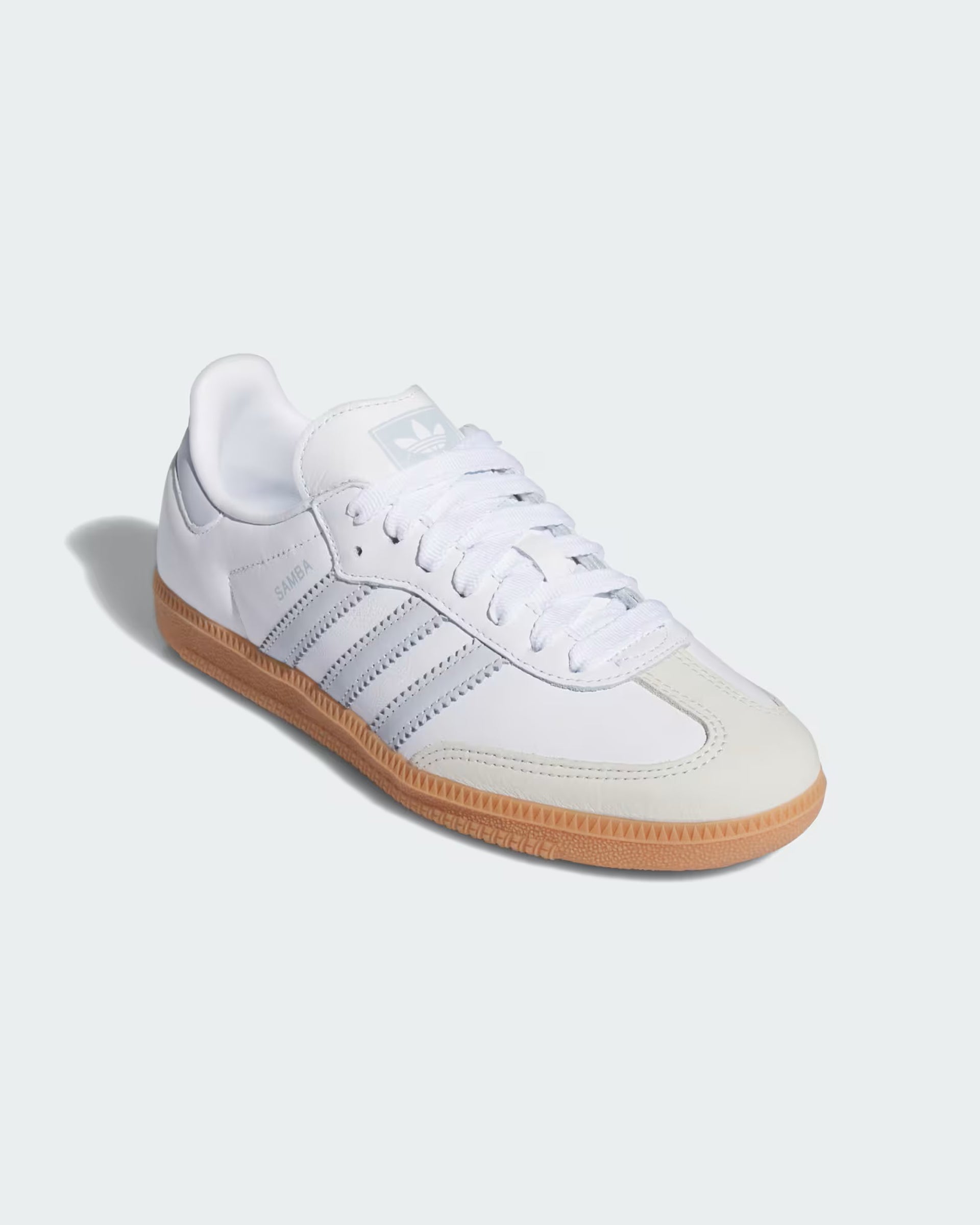 Adidas Women's Samba OG Shoes - Cloud White/Halo Blue/Off White