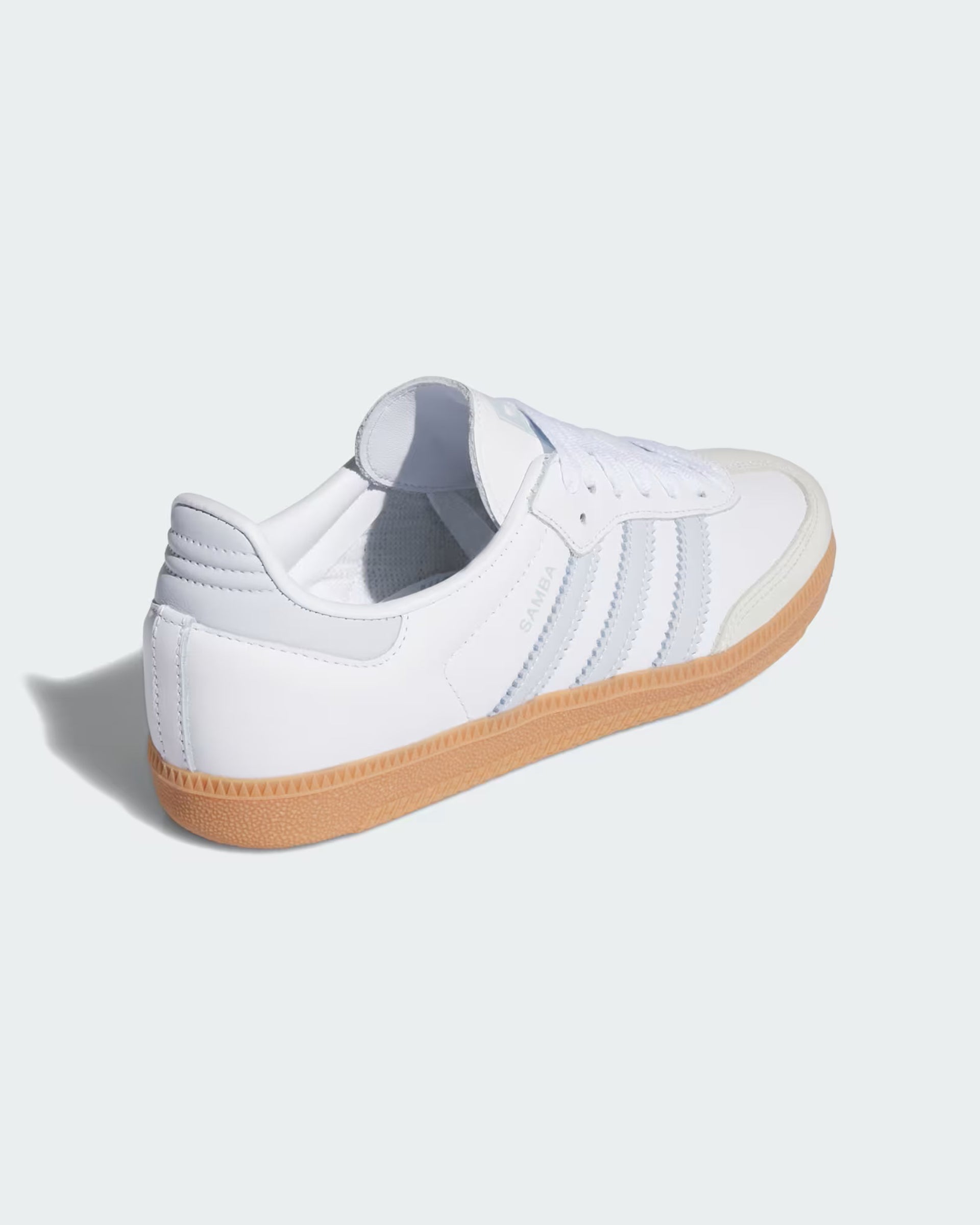 Adidas Women's Samba OG Shoes - Cloud White/Halo Blue/Off White