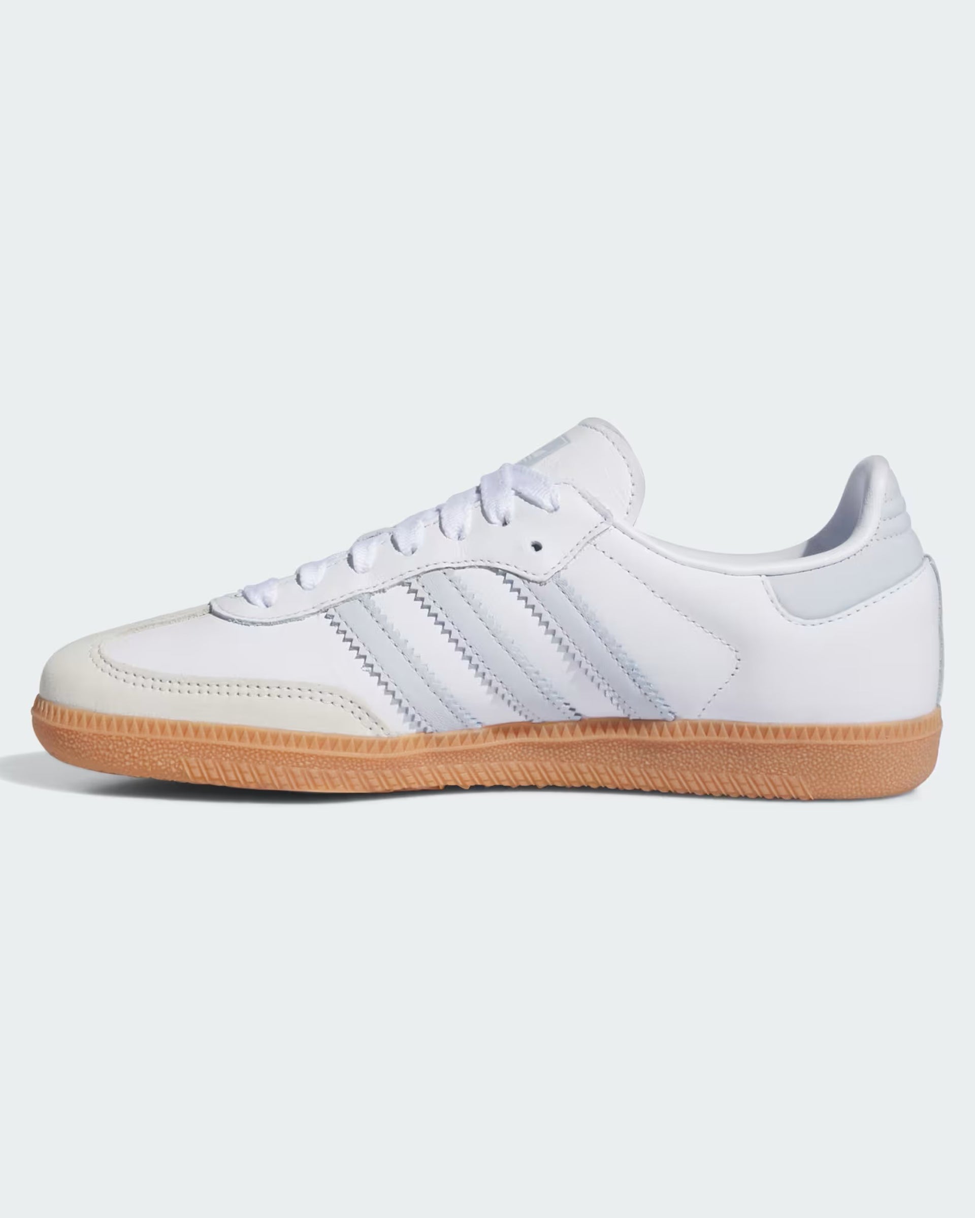 Adidas Women's Samba OG Shoes - Cloud White/Halo Blue/Off White