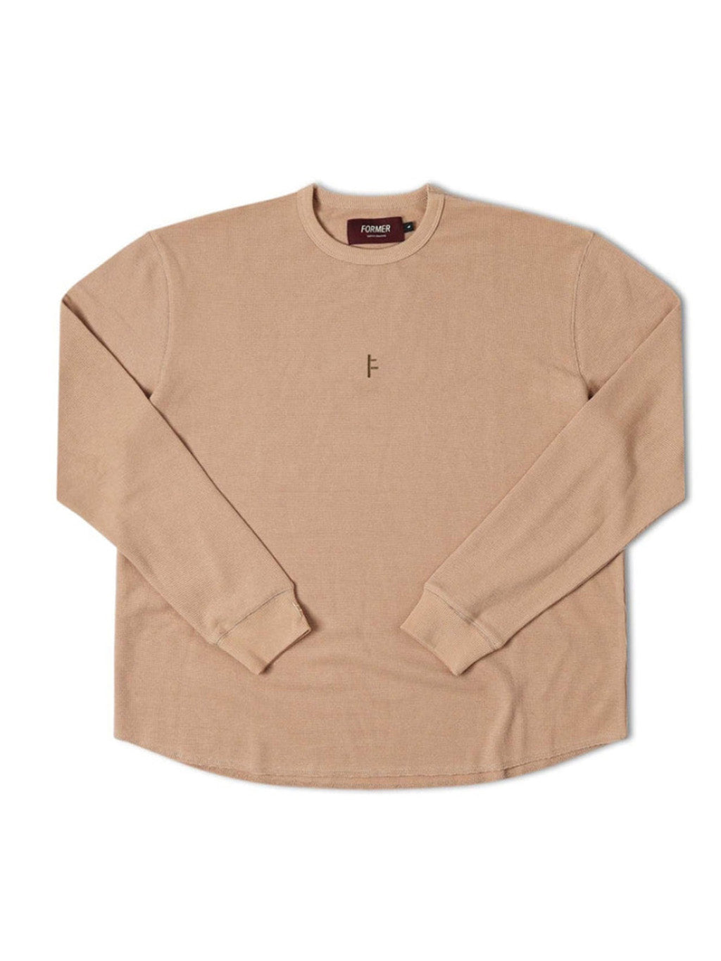 Former Men's AG Colorless Waffle Thermal Long Sleeve T-Shirt