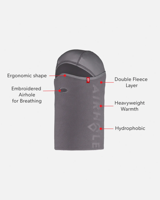 Balaclava Combo Microfleece - Slate