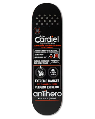 Anti-Hero John Cardiel Fueled 8.62" Deck