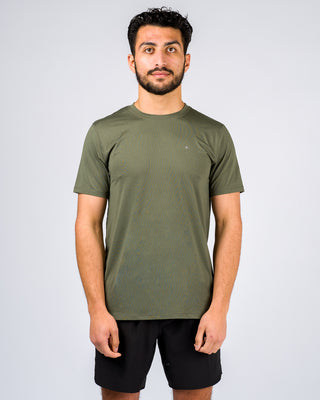 Antix S/S Tee - Heather Olive