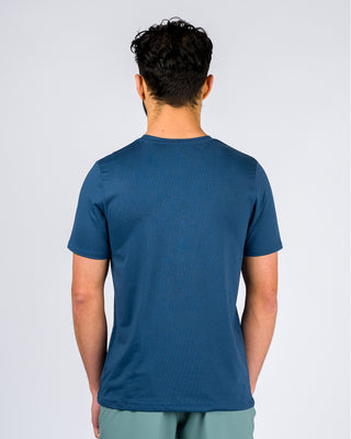 Antix S/S Tee - Heather Navy