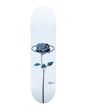 April Skateboards Chrome Rose White 8.25" Deck