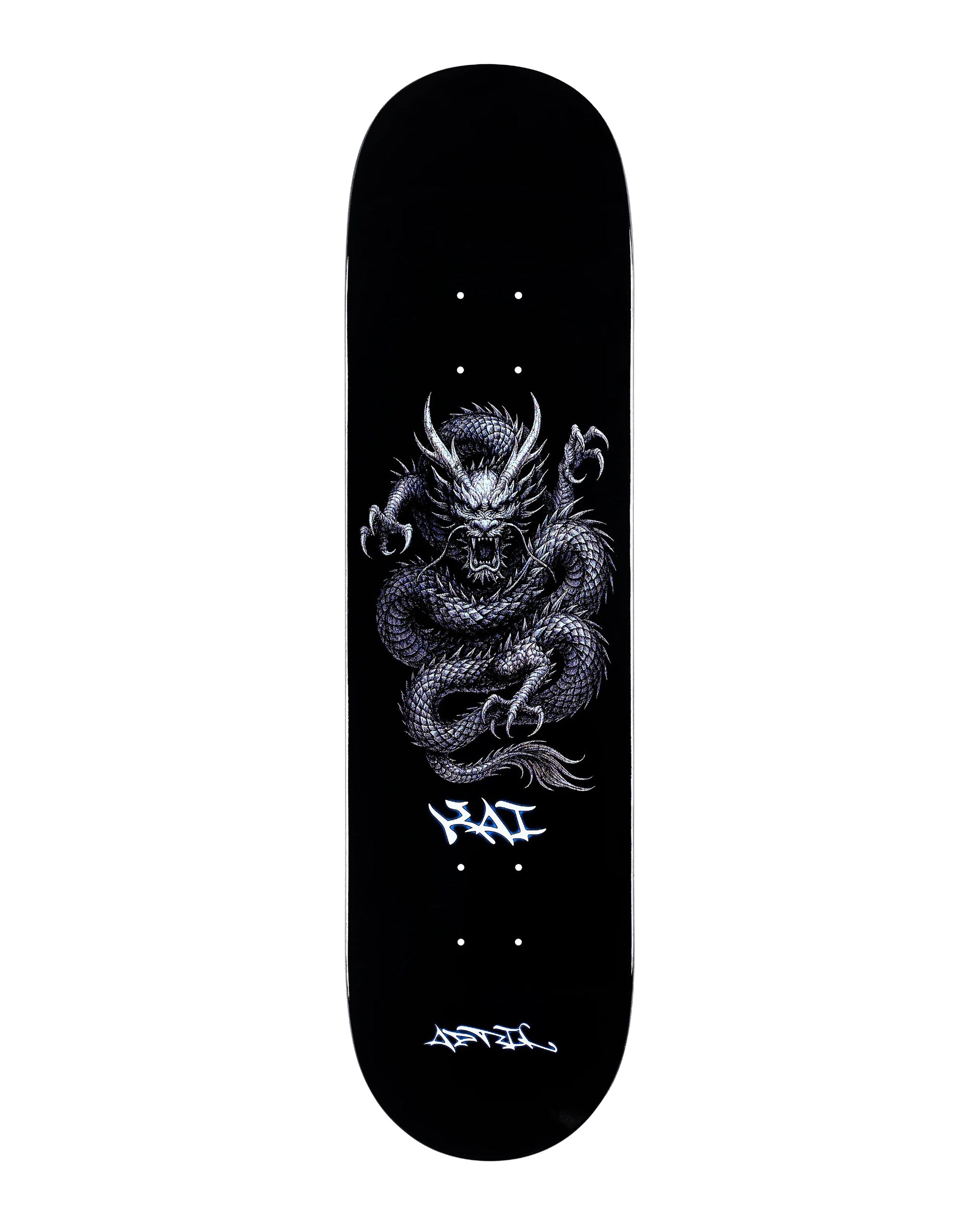 April Skateboards Kai Kishi Fantasy Black 8.25" Deck