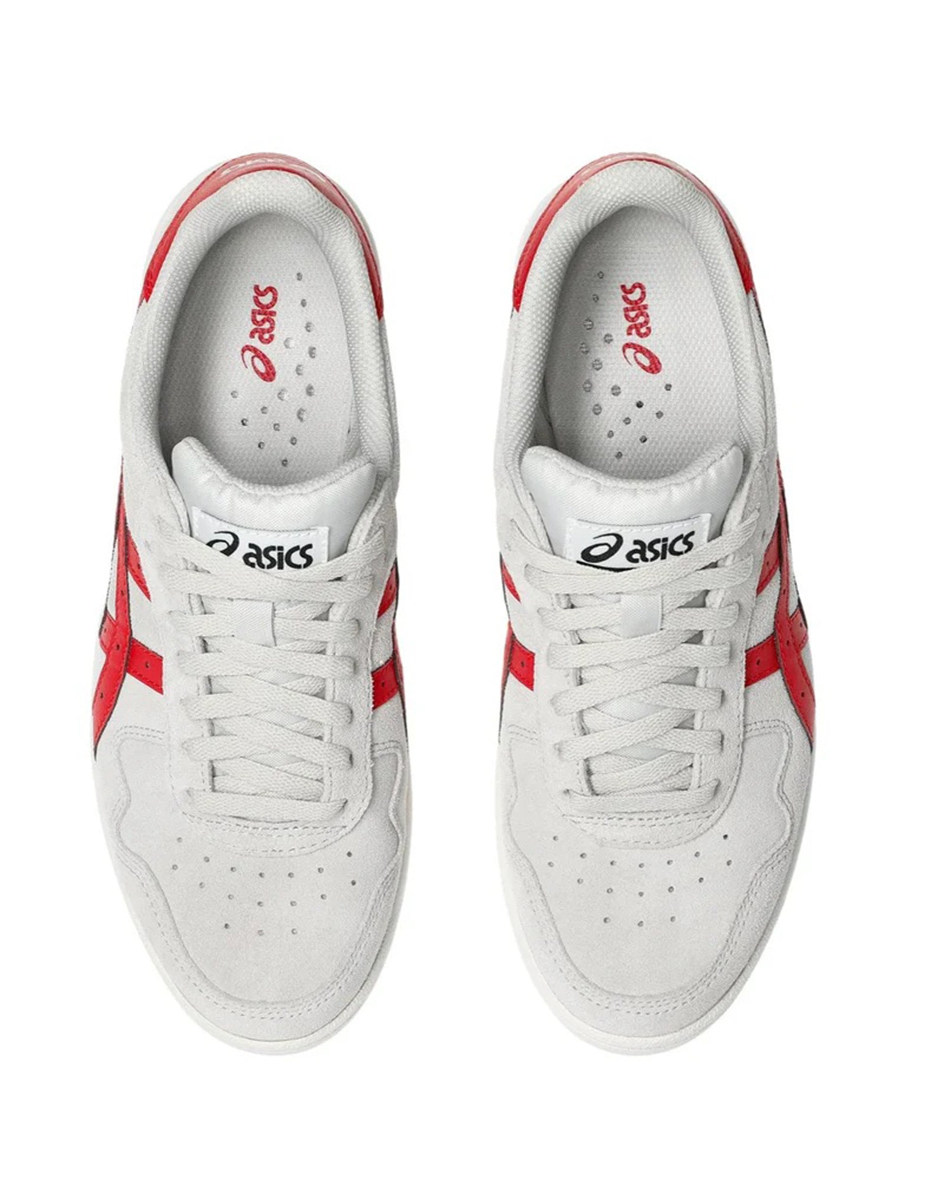 Asics Japan Pro Shoes - Cloud Grey/Classic Red