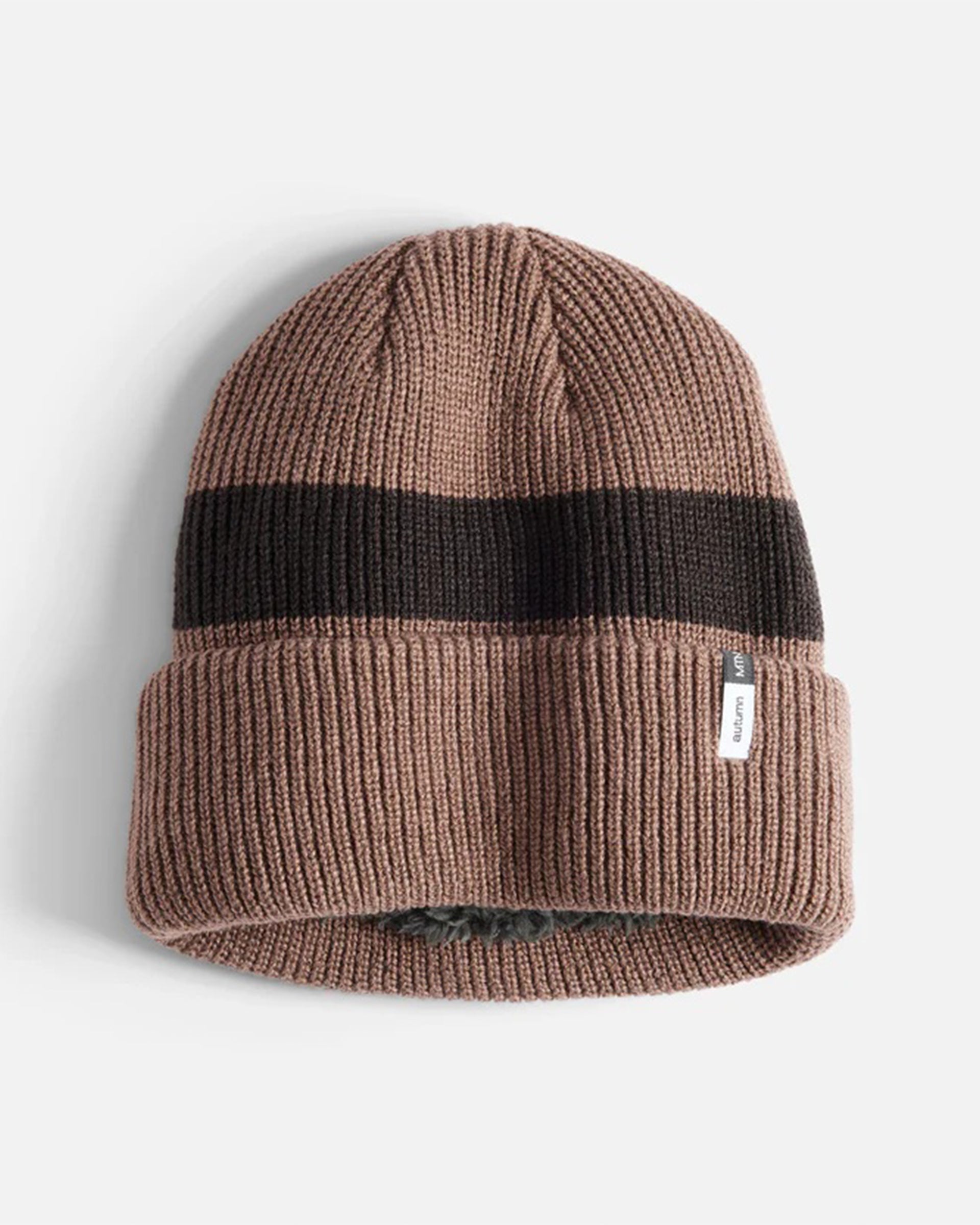 Autumn Band Beanie - Dusty Mauve