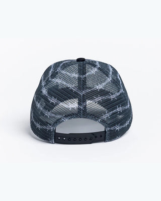 Autumn Barbed Trucker Hat - Black