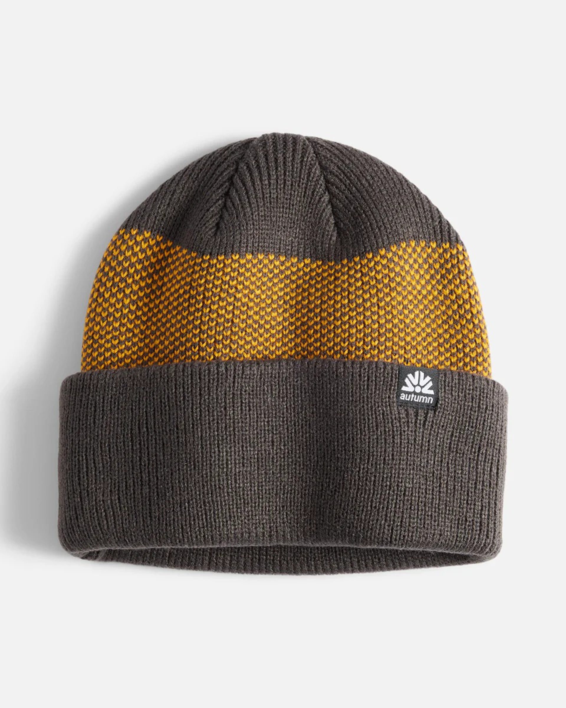 Autumn Birdseye Beanie - Pebble