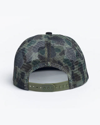 Autumn Camo Trucker Hat - Green