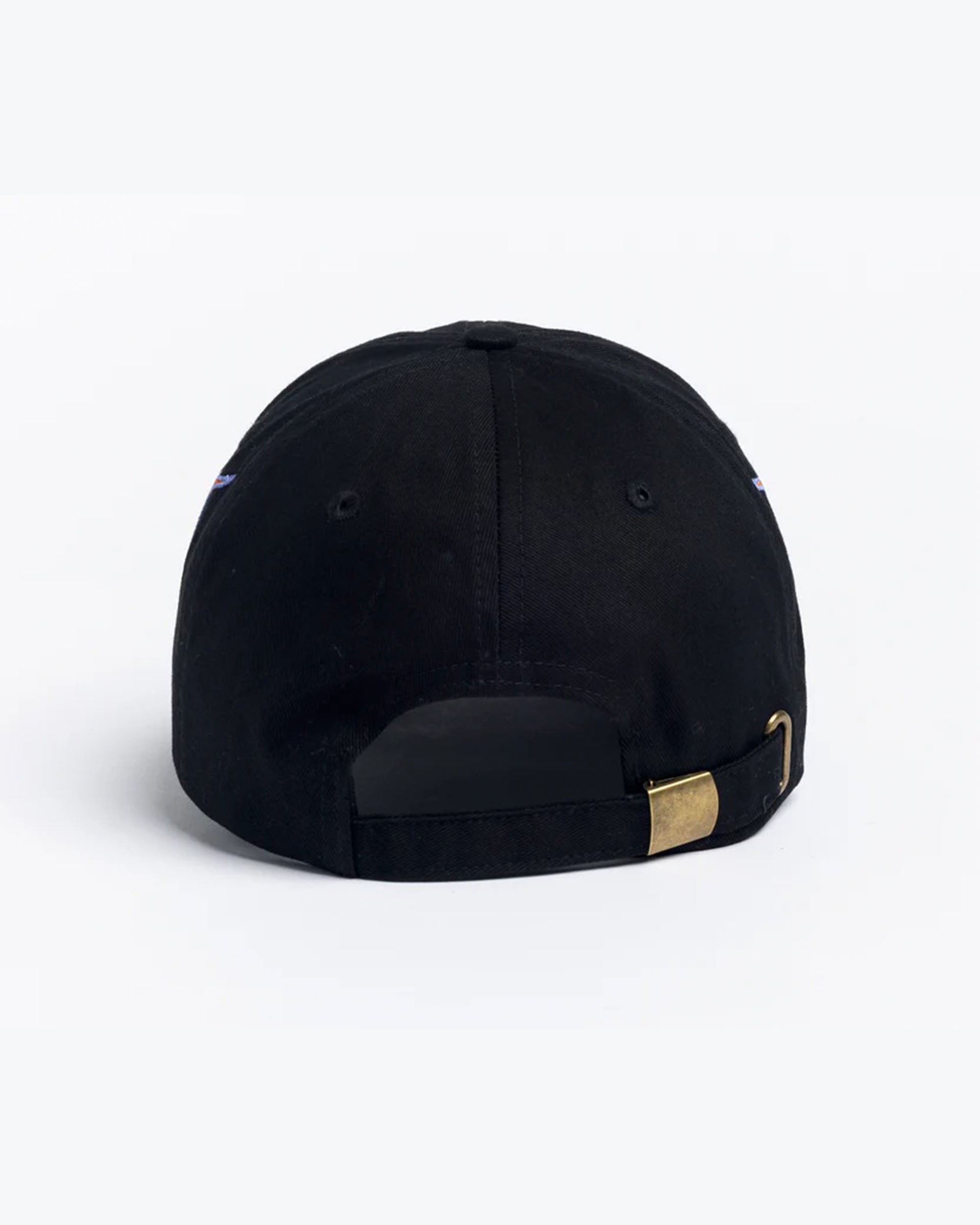 Autumn Flames Strapback Hat - Black