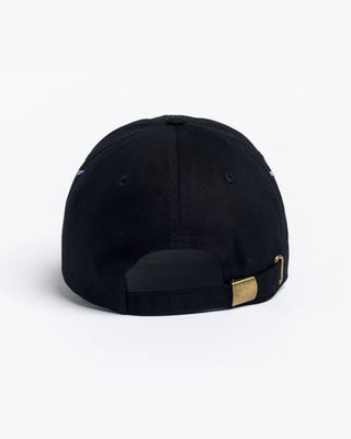 Autumn Flames Strapback Hat - Black