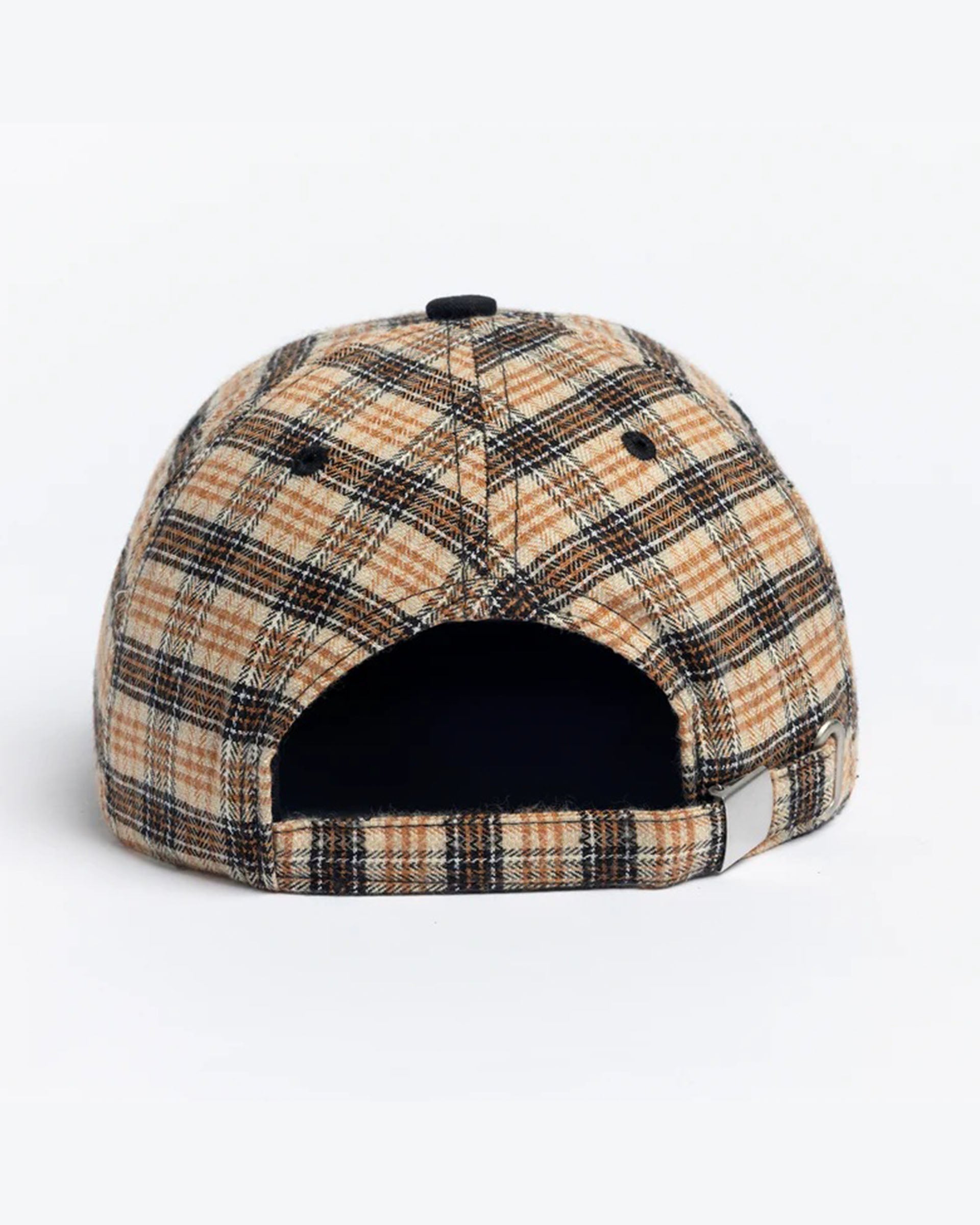 Autumn Mixed 5 Panel Snapback Hat - Plaid