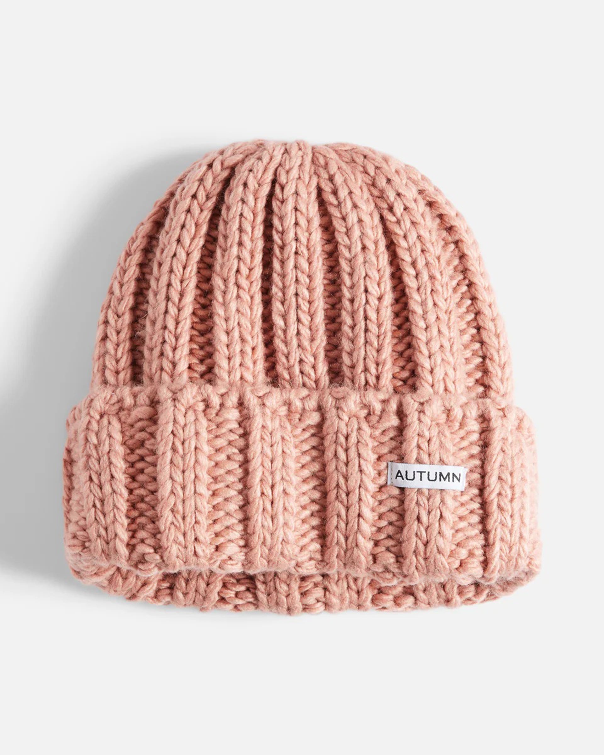 Autumn Rosemary Beanie - Dusty Pink