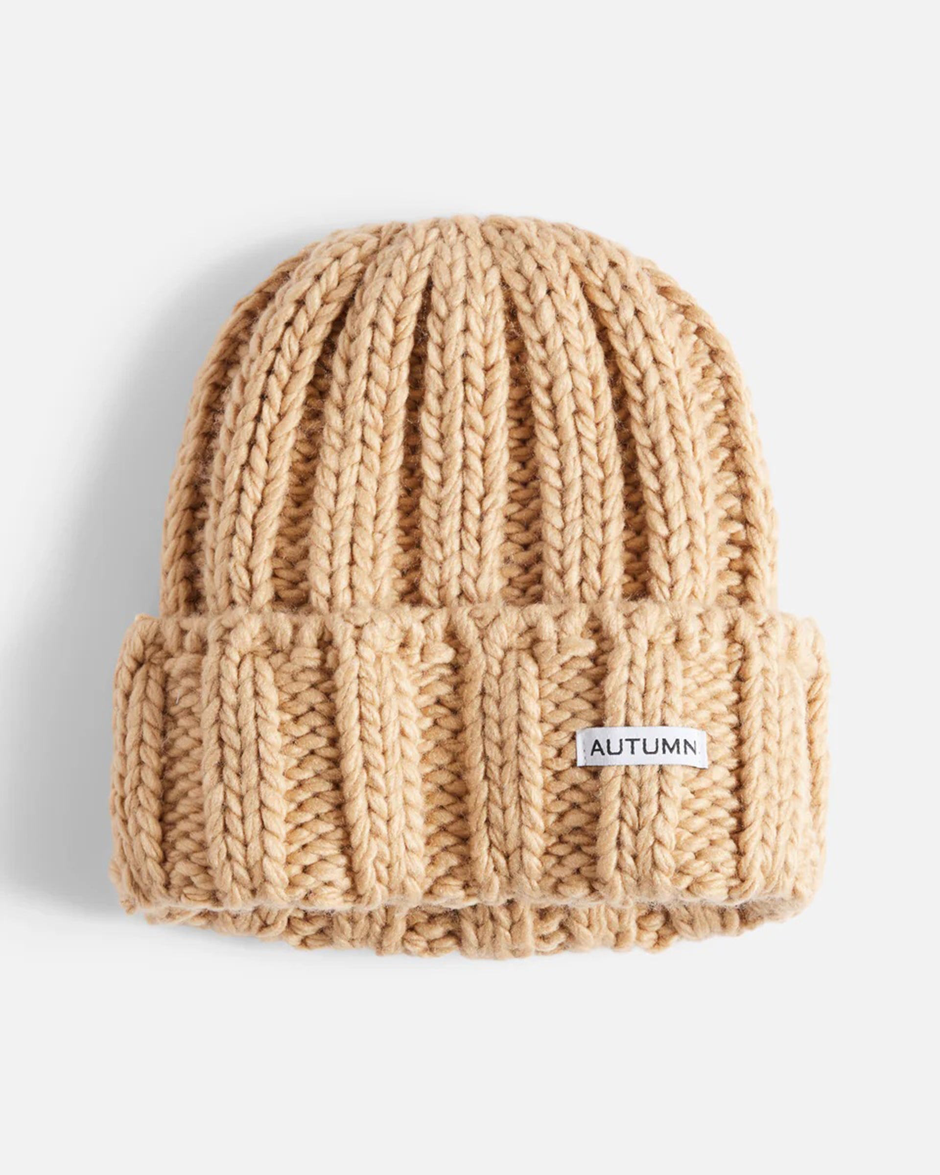 Autumn Rosemary Beanie - Sand