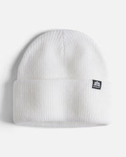 Autumn Simple Solid Beanie - White