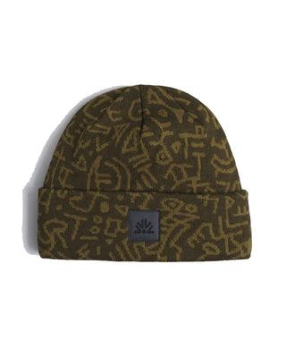 Autumn Soul Camo Beanie - Army