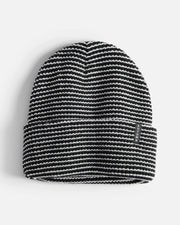 Autumn Stripe Beanie - Black