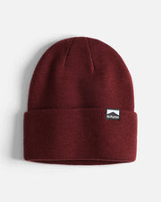 Autumn Surplus Solid Beanie - Burgundy