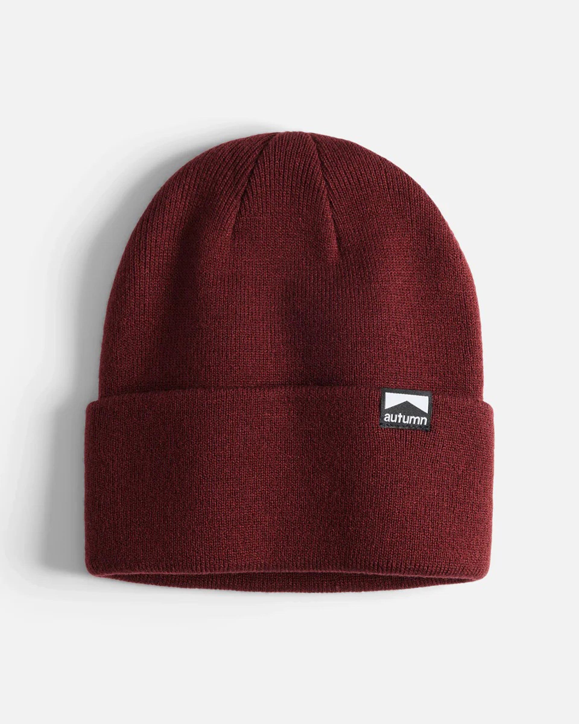 Autumn Surplus Solid Beanie - Burgundy