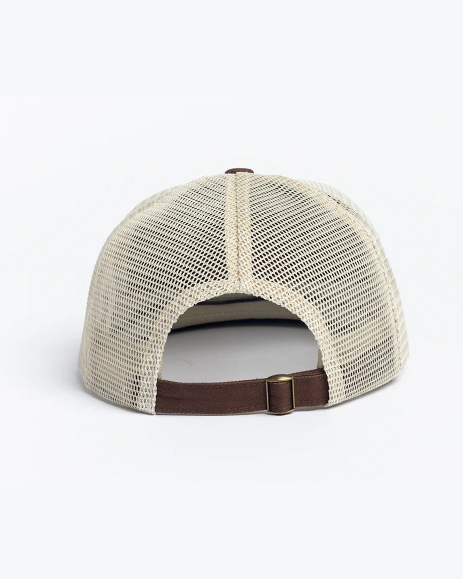 Autumn Trucker Strapback Hat - Brown