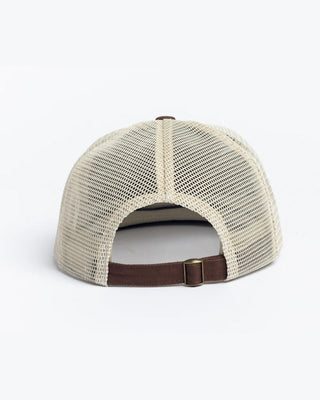 Autumn Trucker Strapback Hat - Brown