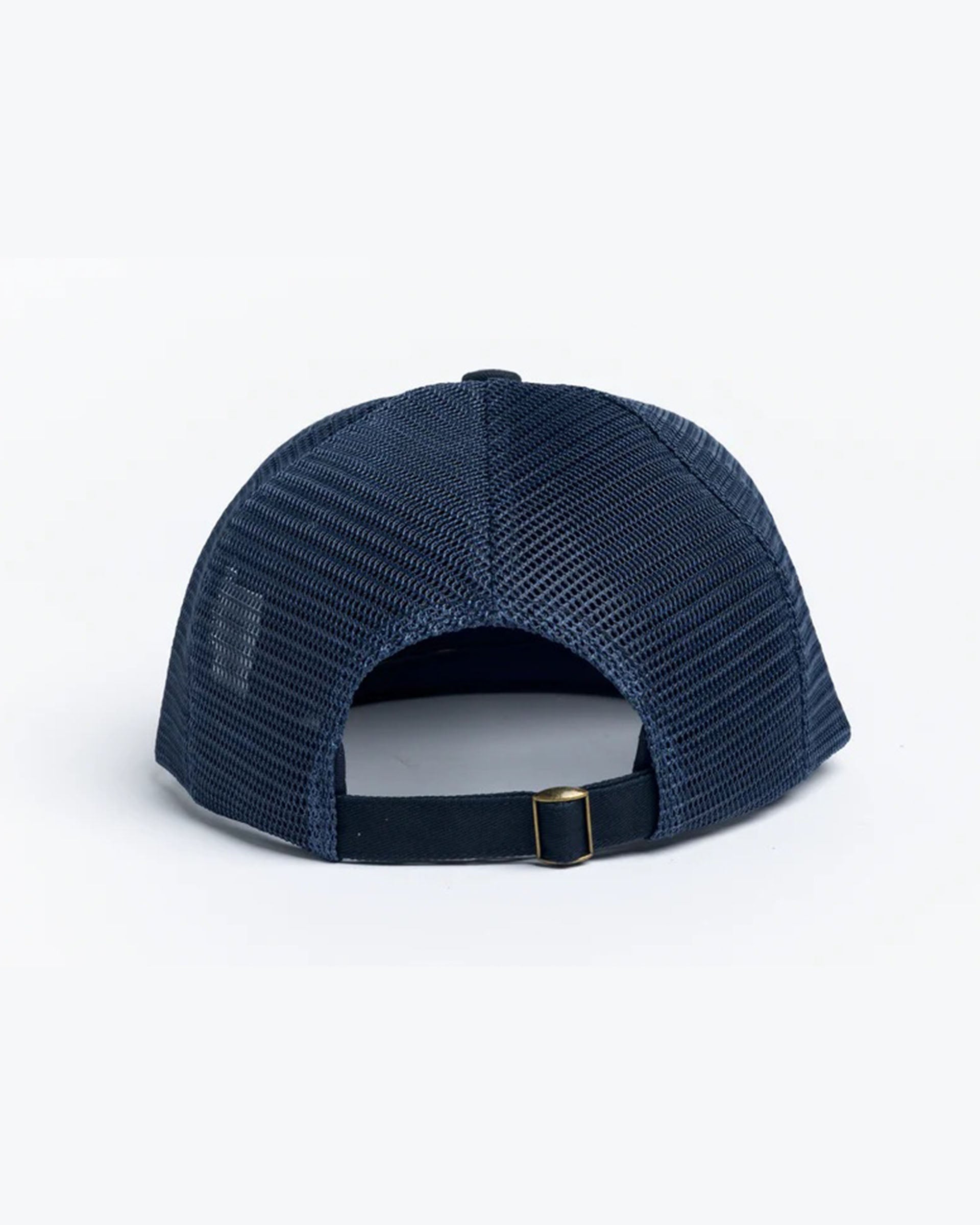 Autumn Trucker Strapback Hat - Navy
