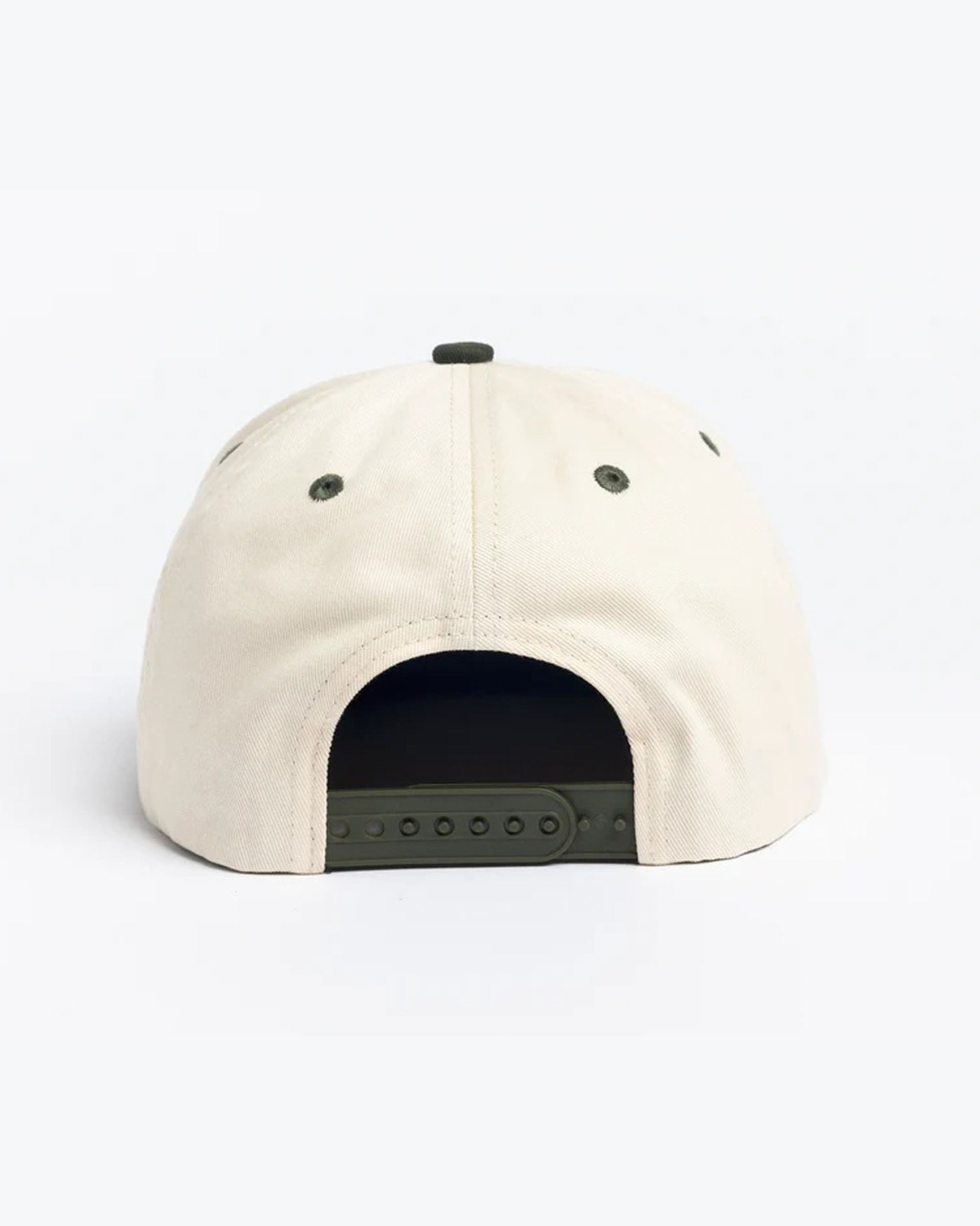 Autumn Twill 6 Panel Snapback - Natural