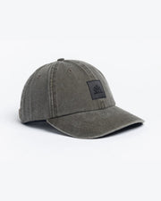 Autumn Washed 6 Panel Strapback Hat - Brown