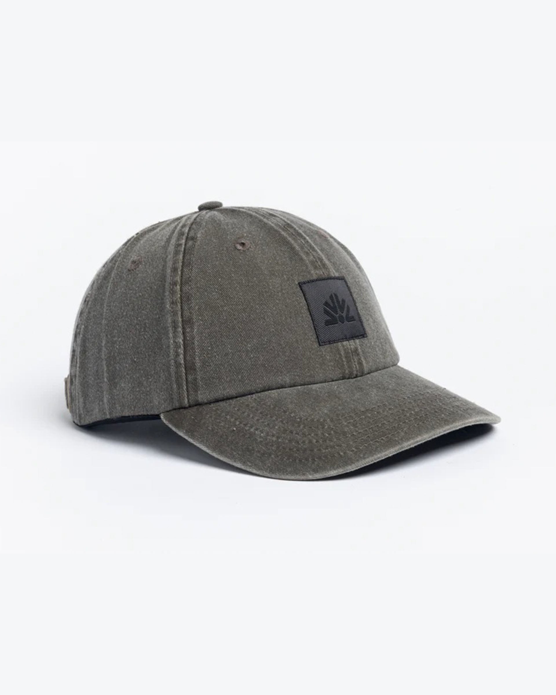 Autumn Washed 6 Panel Strapback Hat - Brown