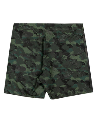 AVVA Aloha Camo 19" Boardshorts - Army