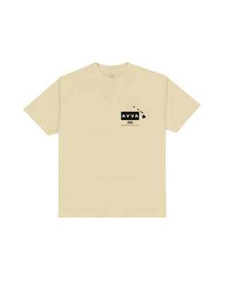 AVVA Aloha Camo Box Short Sleeve T-Shirt - Natural