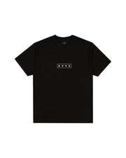 AVVA Box Logo Short Sleeve T-Shirt - Black