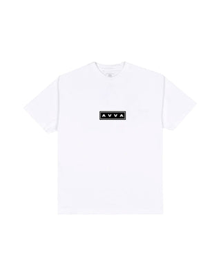 AVVA Box Logo Short Sleeve T-Shirt - White