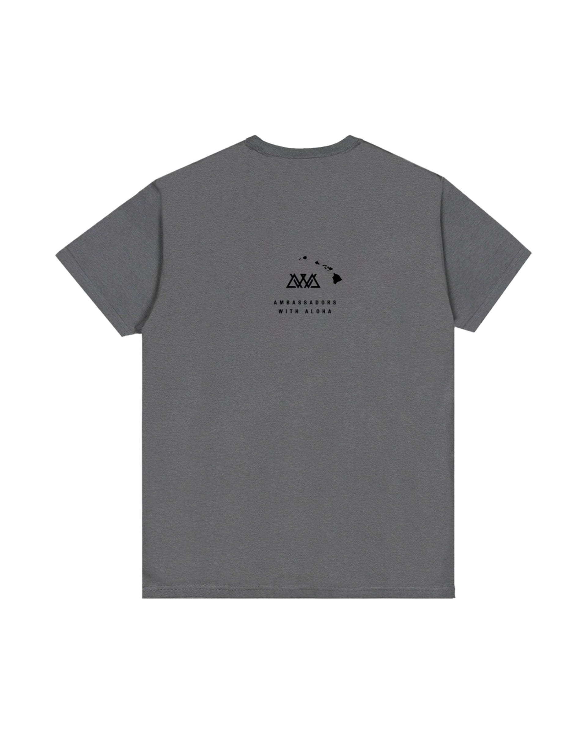 AVVA Camo Bar Short Sleeve T-Shirt - Charcoal Grey